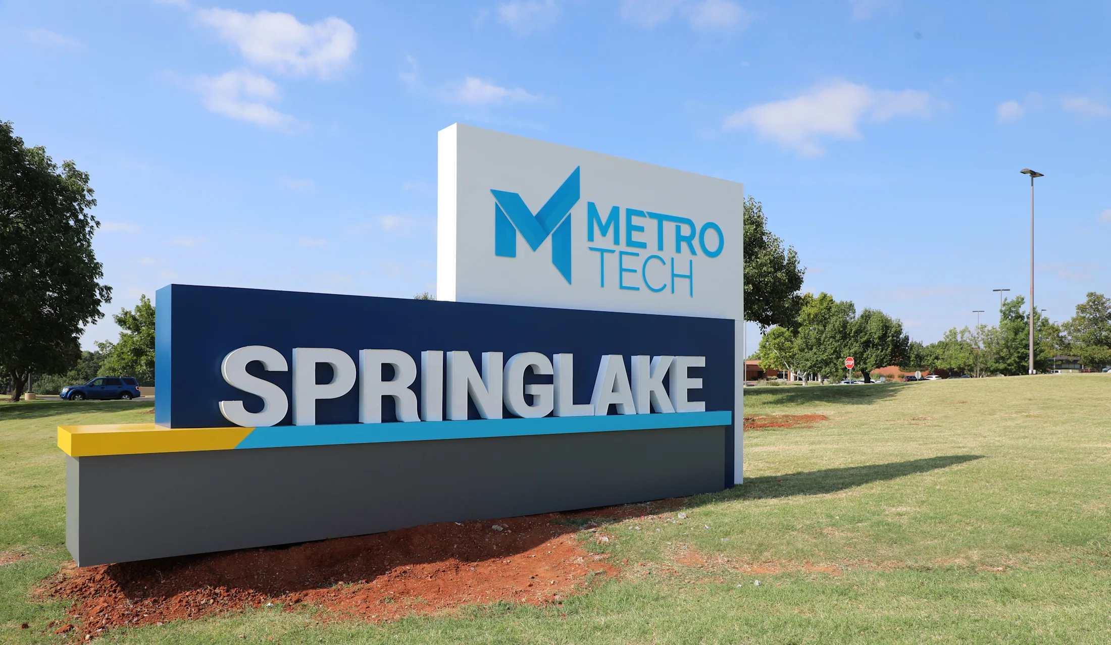 Metro Tech Springlake Campus Sign