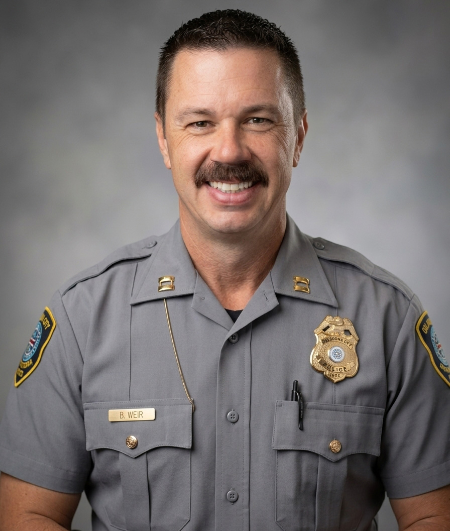 captian benjamin weir in okcpd uniform