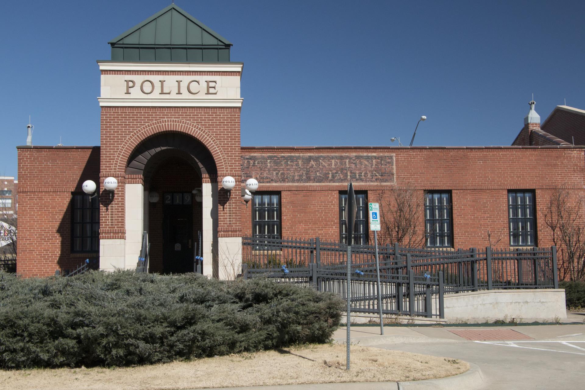 exterior view of okpd bricktown station