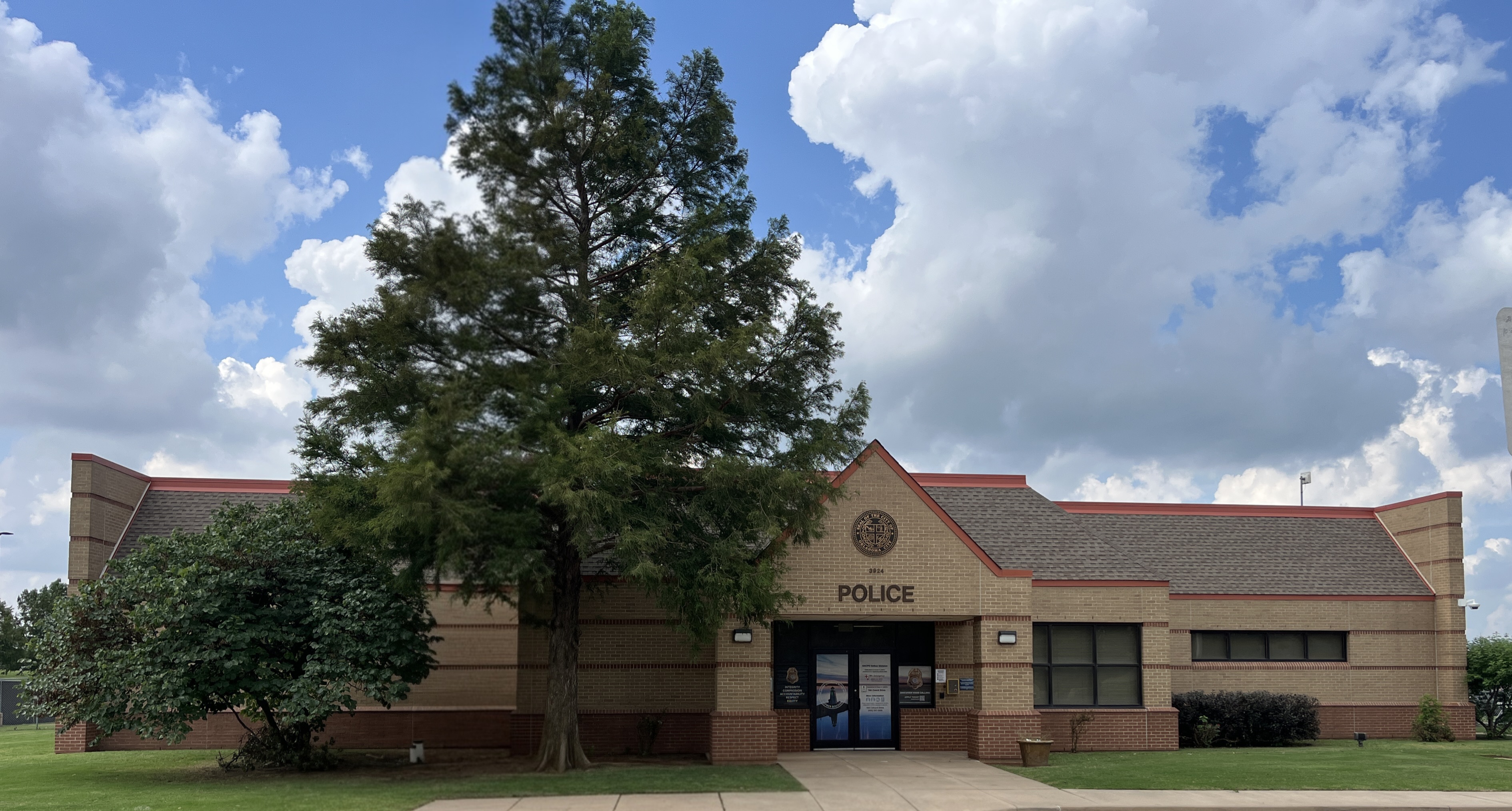 exterior view of Hefner Briefing Station