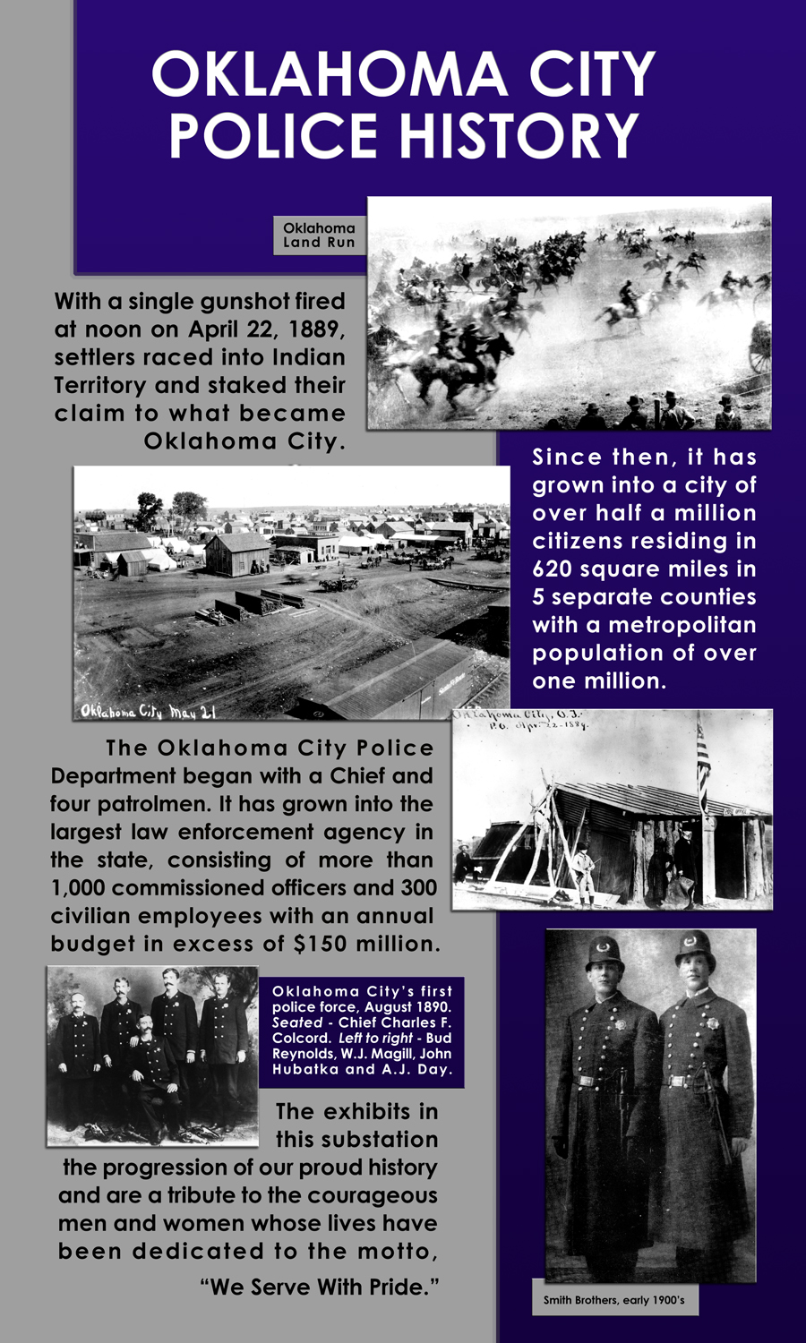 History of the OKCPD