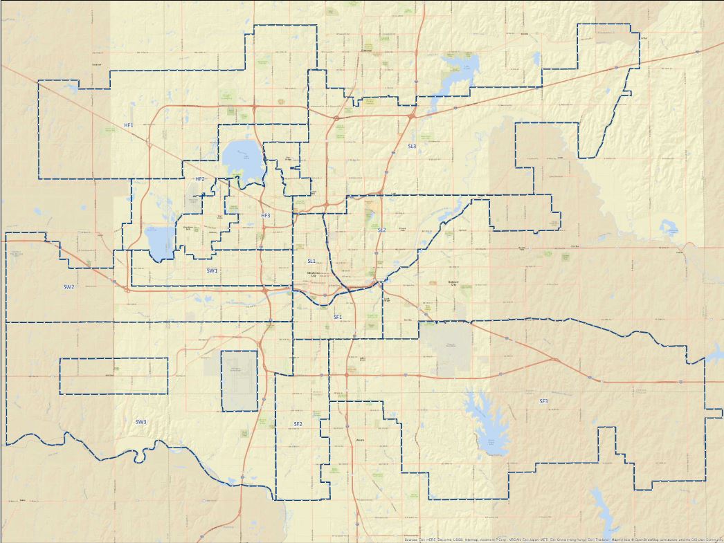 okcpd patrol divisions boundary map