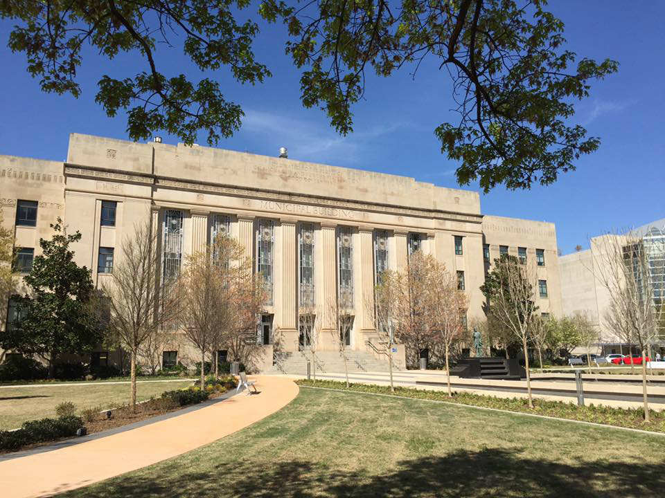 OKC City Hall exterior daytime