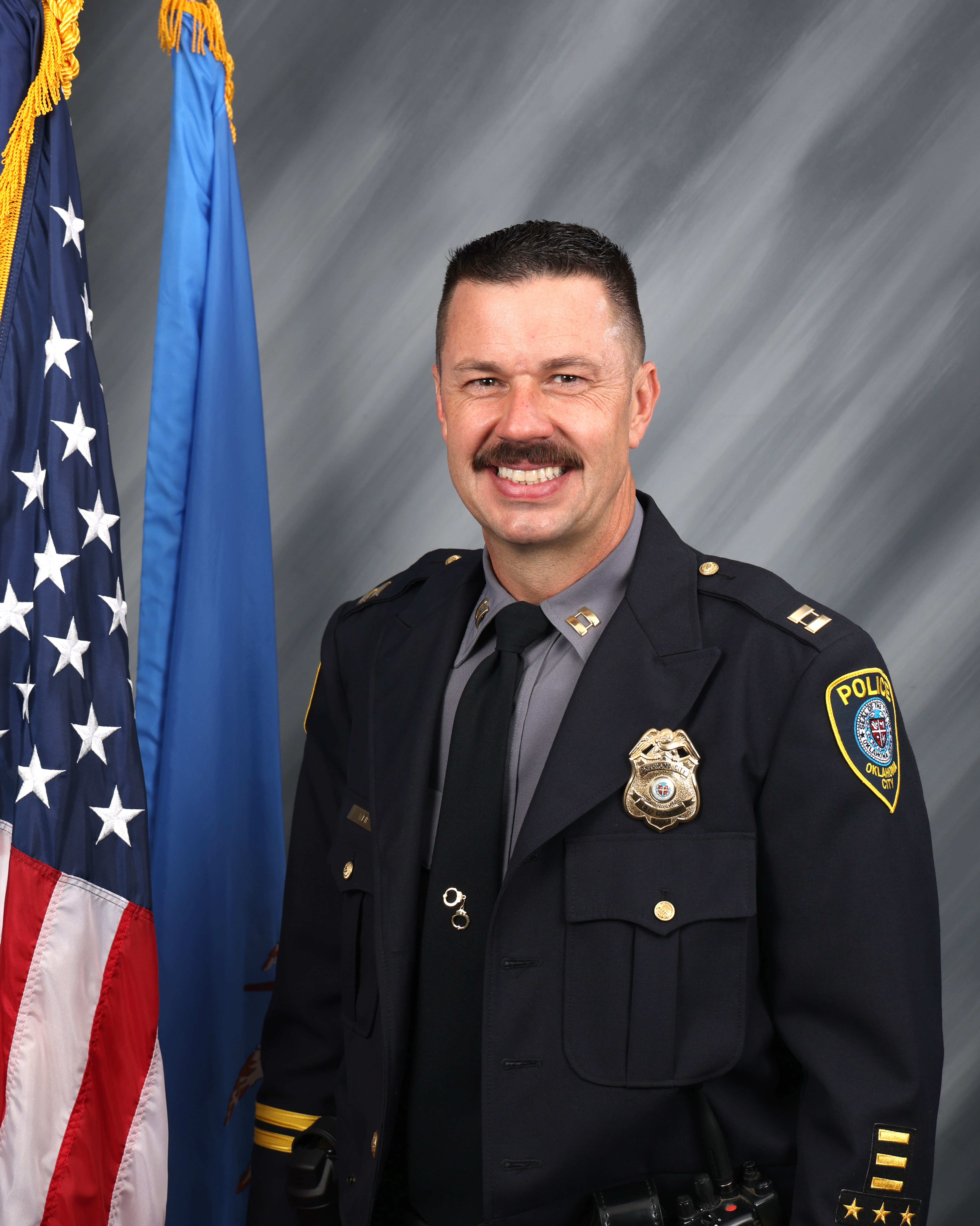 captian benjamin weir in okcpd uniform